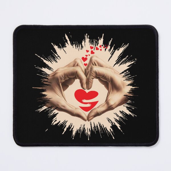 Item preview, Heart Framed by Hands designed and sold by TestudoDesign.