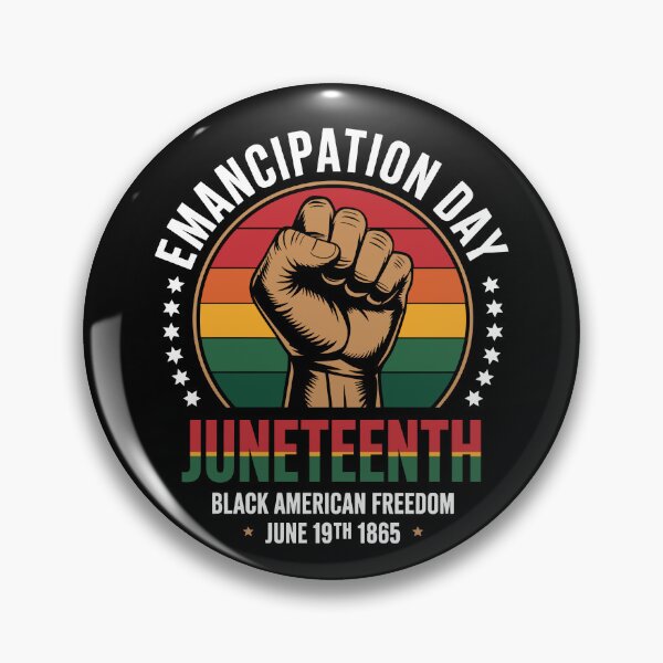 Artikelvorschau, Juneteenth Emanzipationstag – Black American Freedom Pride Design entworfen und verkauft von Serbin.