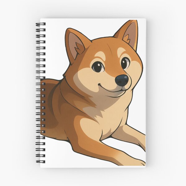 Item preview, SHIBA INU - my digital art - cartoon designed and sold by jolesartt.