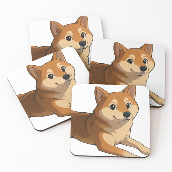 Item preview, SHIBA INU - my digital art - cartoon designed and sold by jolesartt.
