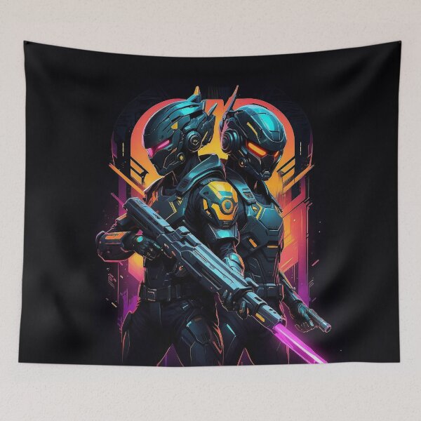 Item preview, Futuristic Armed Warriors designed and sold by Airod 07.