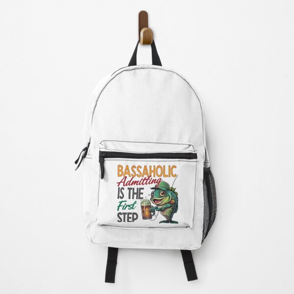 Item preview, Bassaholic – Admitir es el primer paso. Diseño divertido de pesca. designed and sold by AmaJoy Designs .