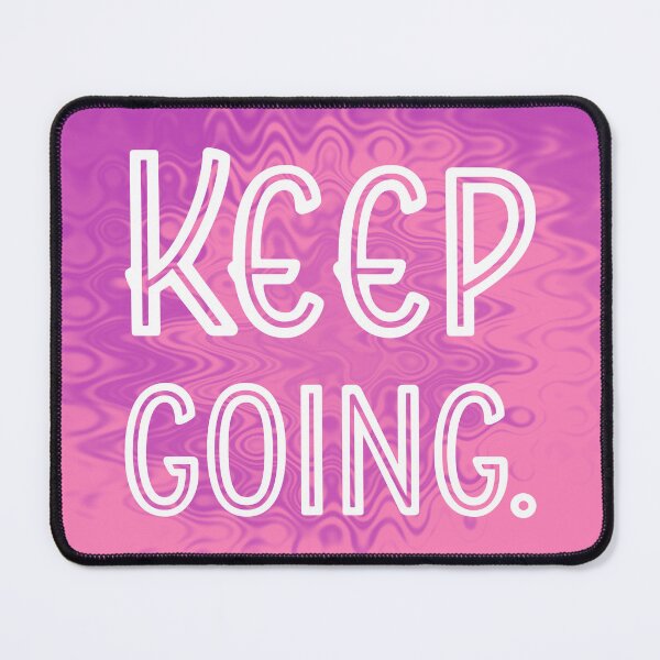 Item preview, Keep Going - Peony and Violet Wave designed and sold by sillyjess.