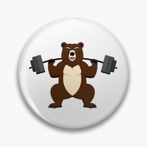 Item preview, gym bear designed and sold by ZenFray.