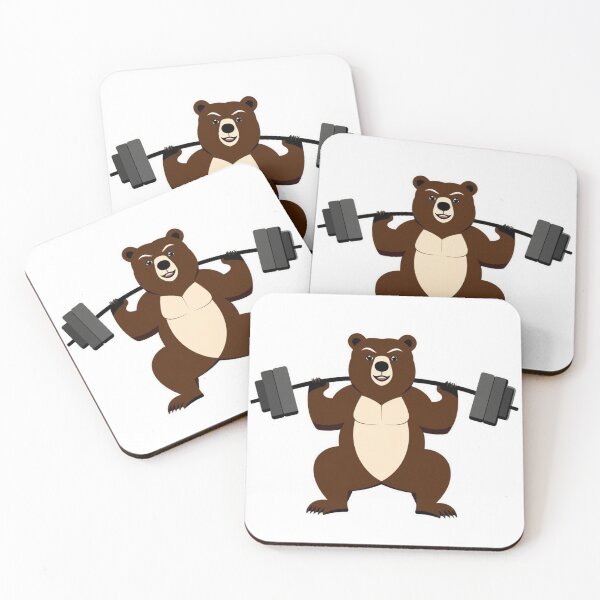 Item preview, gym bear designed and sold by ZenFray.