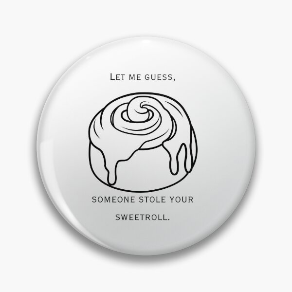 Item preview, Someone Stole Your Sweetroll? – Retro Gamer Quote Tee designed and sold by WyrdsEdge.