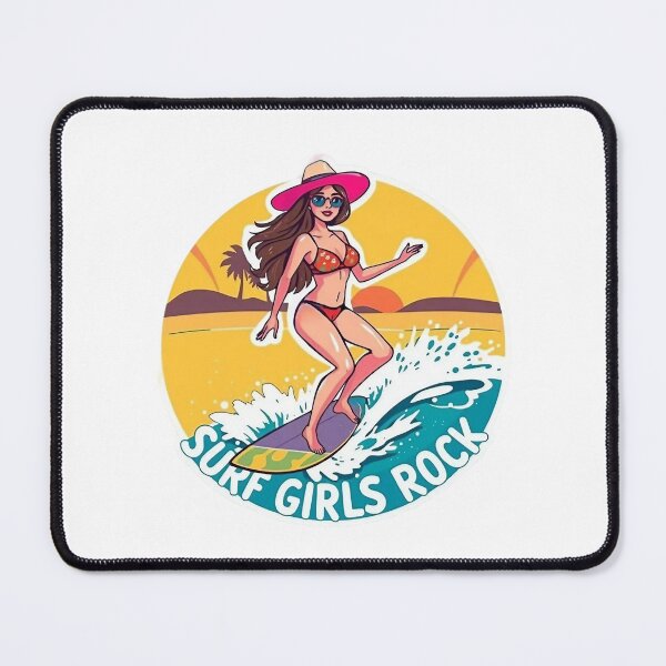 Item preview, Surf Girls Rock designed and sold by JackFreestone.