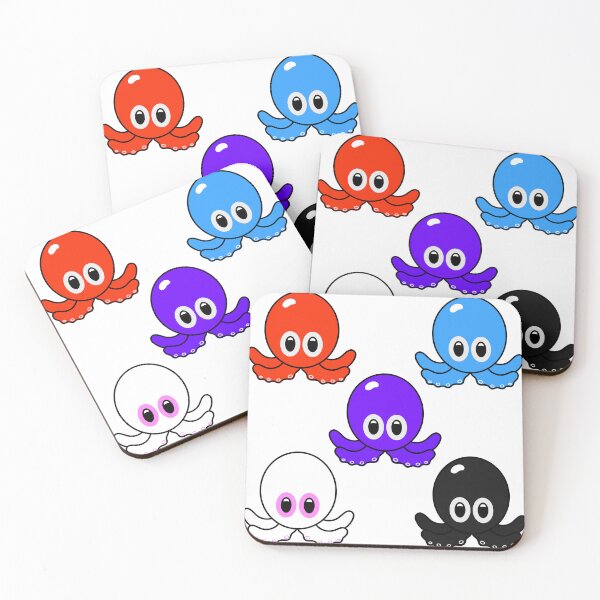 Item preview, Apple Octopus Emoji Sticker — Cute & Fun designed and sold by DibujandoPorfa.