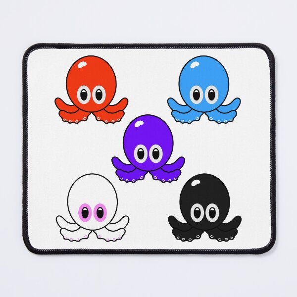 Item preview, Apple Octopus Emoji Sticker — Cute & Fun designed and sold by DibujandoPorfa.