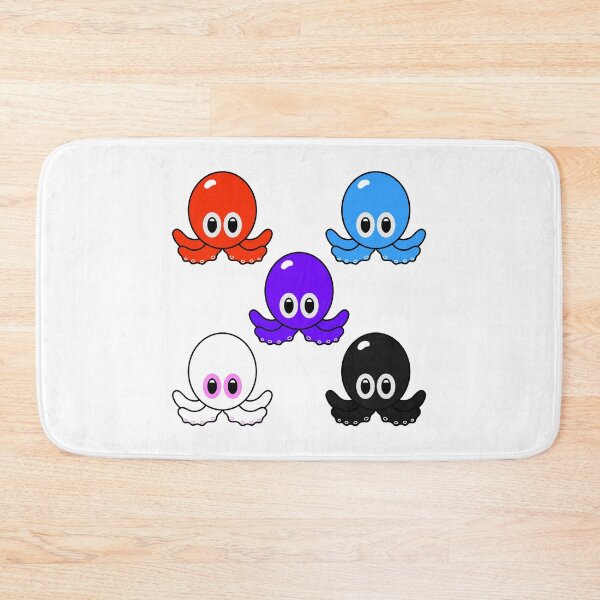 Item preview, Apple Octopus Emoji Sticker — Cute & Fun designed and sold by DibujandoPorfa.