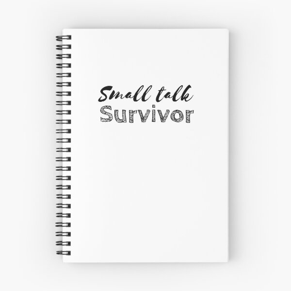 Item preview, Small Talk Survivor - Funny Introvert Saying designed and sold by VirginieSan.