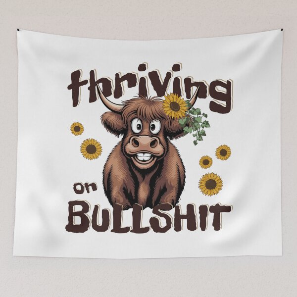 Item preview, thriving on bullshit designed and sold by VariousGoodies.