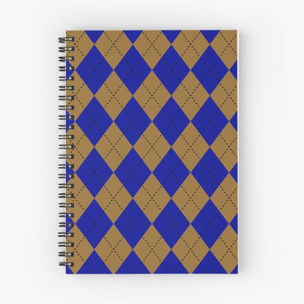 Item preview, Blue Brown House Colors Argyle Diamonds All Over designed and sold by Feeling Artsy.