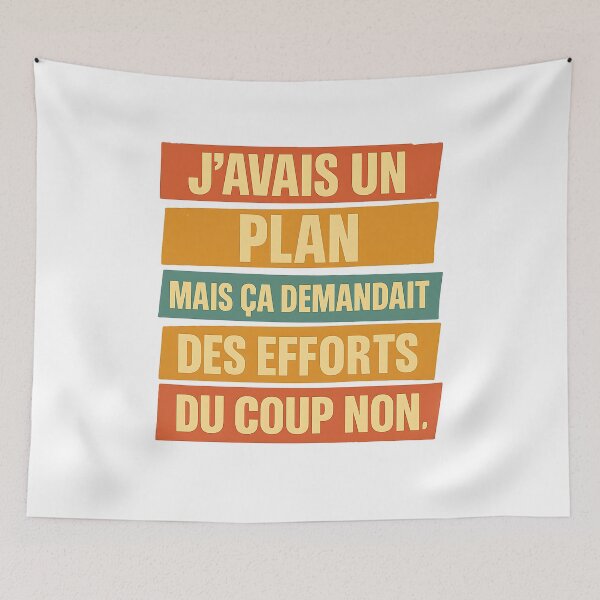 Item preview, Laziness and Humor – “I had a plan but it took effort” designed and sold by Youthinkai.
