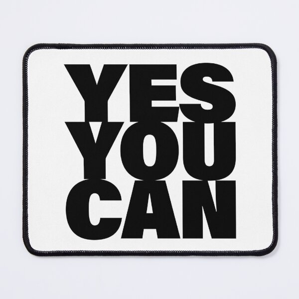 Item preview, YES, YOU CAN - Motivation Quote for light background designed and sold by PixelPunny.