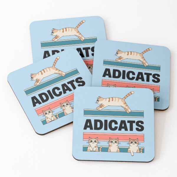 Item preview, ADICATS designed and sold by 123ks.