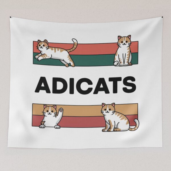 Item preview, ADICATS designed and sold by 123ks.
