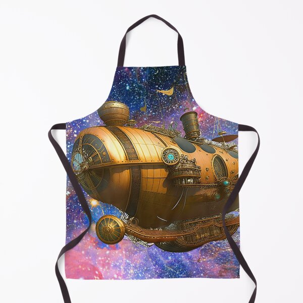 Item preview, Steampunk Spaceship designed and sold by AllArtTaide.