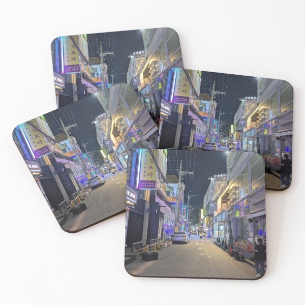 Item preview, Daegu, South Korea Nightlife designed and sold by mikaws.