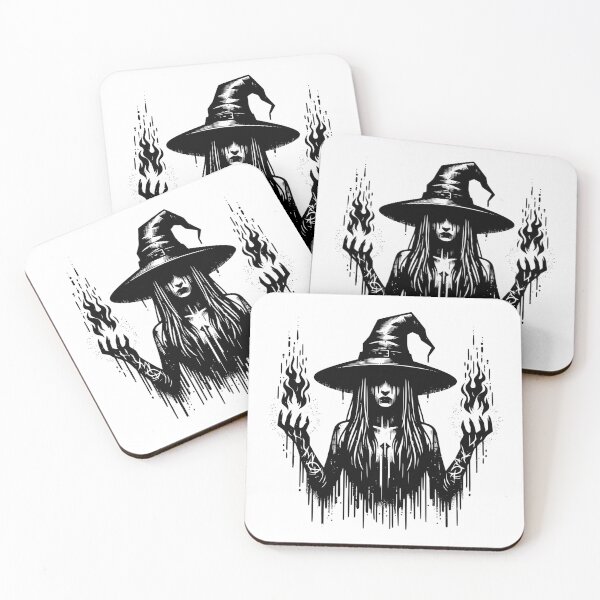 Item preview, Witch with Fire designed and sold by Tees-Trends01.