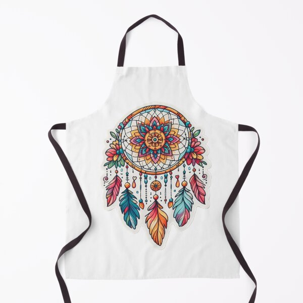 Item preview, boho dream catcher colored floral sticker,Bohemian,Bloom Boom,Spring,floral designed and sold by Expressions-Sel.
