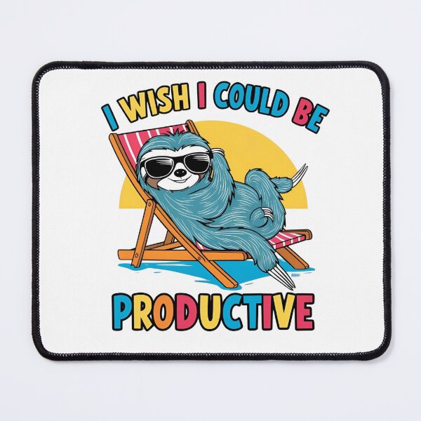 Item preview, I wish i could be productive designed and sold by whatthefoxsays.