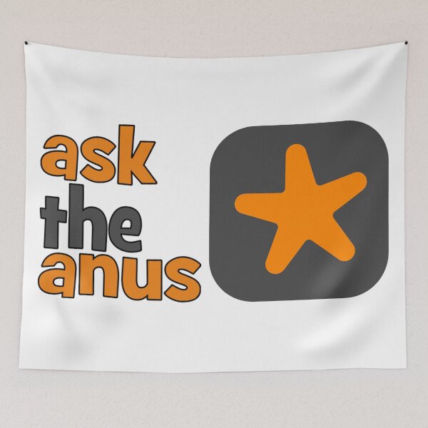 Item preview, Ask The Anus Logo designed and sold by asktheanus.