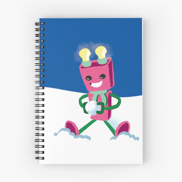 Item preview, Robot Making a snowball designed and sold by Ruth's Unique Designs .