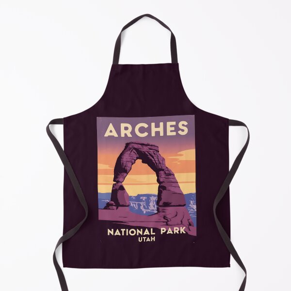 Item preview, A Vintage Illustration of Arches National Park - Utah - United States designed and sold by GoodOldVintage.
