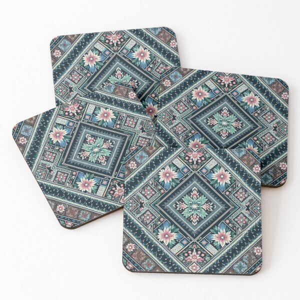 Item preview, Vibrant geometric fabric pattern designed and sold by Sigtrix.