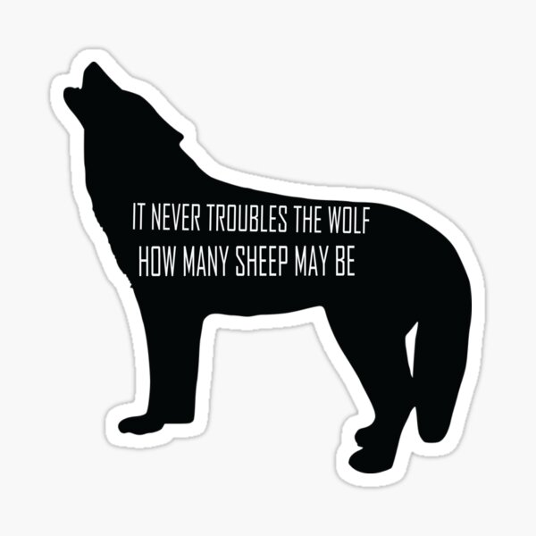 Wolf Sayings Gifts Merchandise Redbubble - black wolf tail roblox