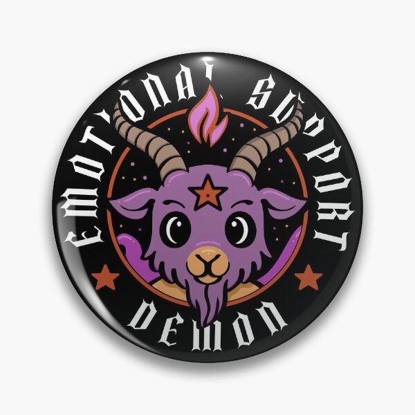 Item preview, Cute Emotional Support Demon – Baby Baphomet Cartoon designed and sold by InkyIcarus.