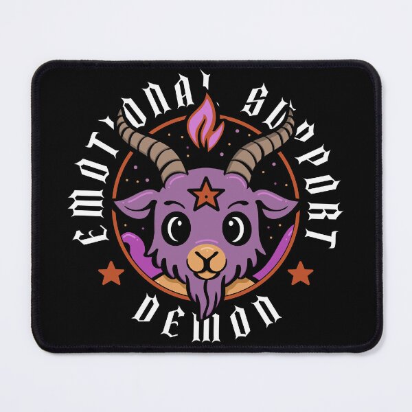 Item preview, Emotional Support Demon designed and sold by InkyIcarus.