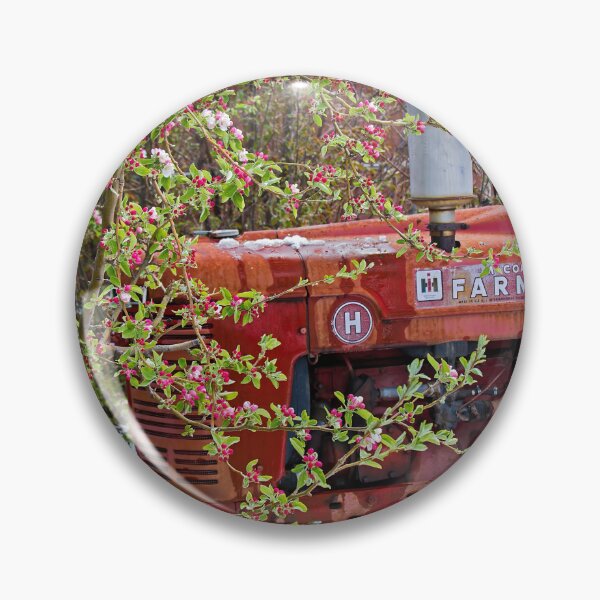 Item preview, Farmall in the Apple Blossoms and Snow designed and sold by alanathrower.