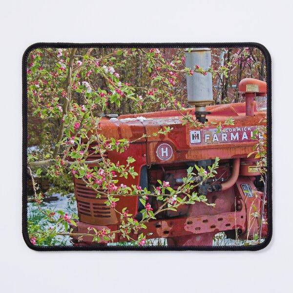 Item preview, Farmall in the Apple Blossoms and Snow designed and sold by alanathrower.
