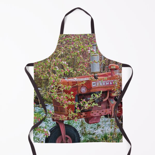 Item preview, Farmall in the Apple Blossoms and Snow designed and sold by alanathrower.