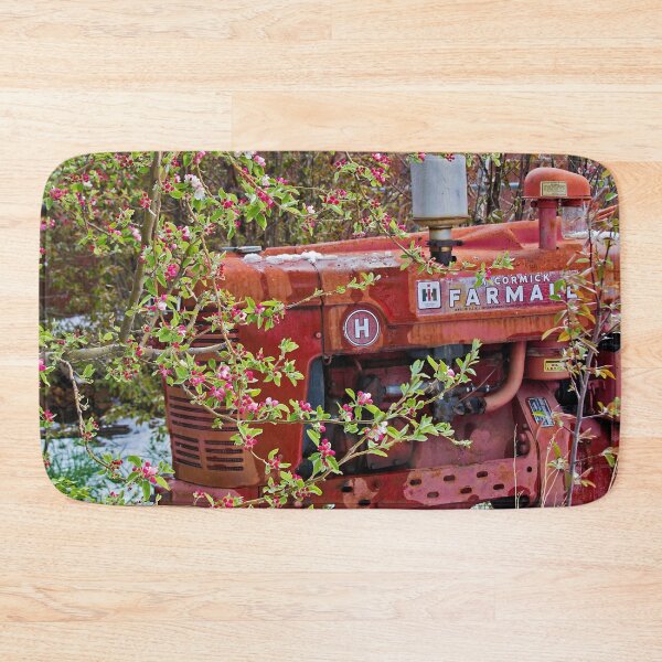 Item preview, Farmall in the Apple Blossoms and Snow designed and sold by alanathrower.