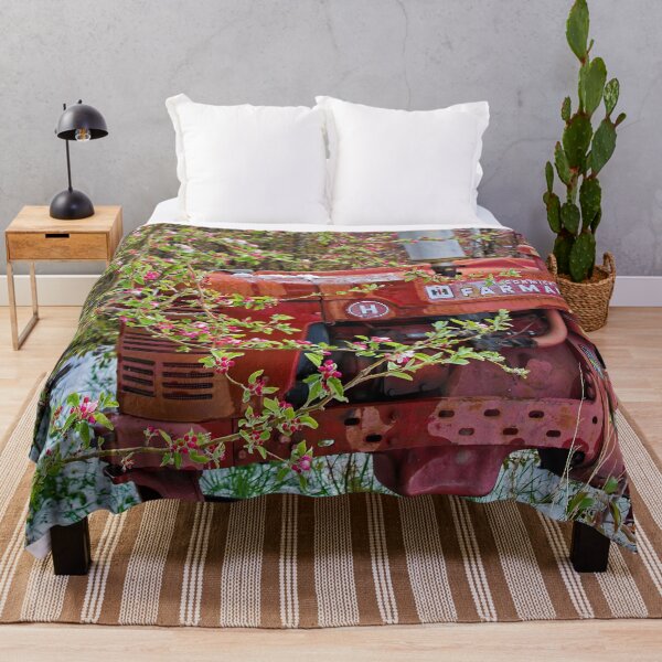 Item preview, Farmall in the Apple Blossoms and Snow designed and sold by alanathrower.