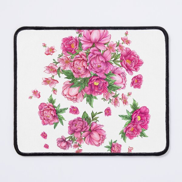 Item preview, Pink Peonies _ The Romantic Bouquet  designed and sold by NPrintsDesign.