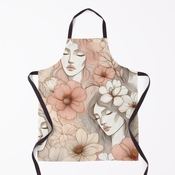 Item preview, Abstract Female Head – AI Dynamic Line Sketch Design for Modern Clothing and Accessories for Creative Young Women designed and sold by knalpot-design.