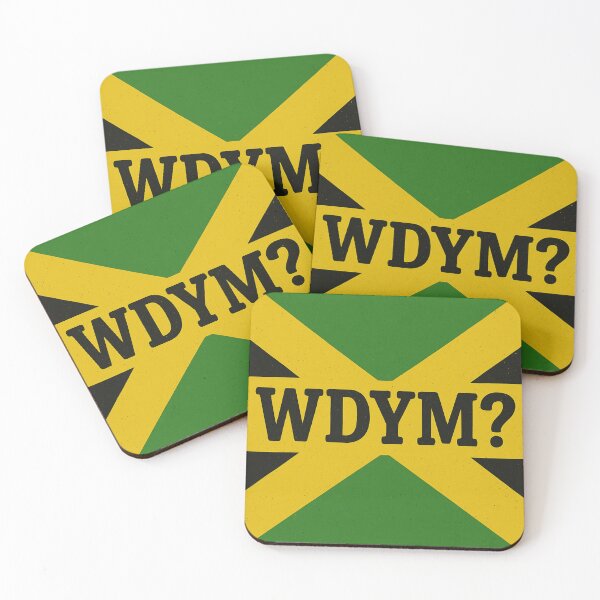 Item preview, Funny Jamaican saying, WDYM? friendly humor designed and sold by Afrocarribe.