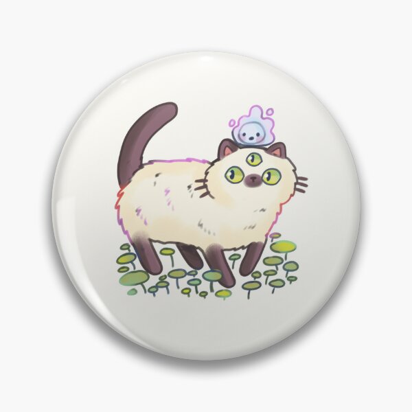 Item preview, three eyed cat designed and sold by Mayarartsy.