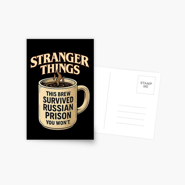 Item preview, This Brew Survived Russian Prison. You Won’t. – Hopper Coffee Mug | Stranger Things Fanart designed and sold by WAUZ.