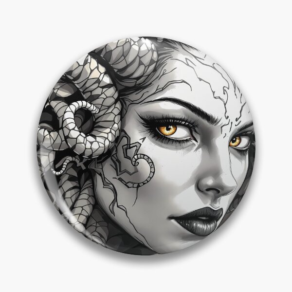 Item preview, Medusa’s Gaze: The Petrifying Curse - KILLERCULT designed and sold by KillerCult.