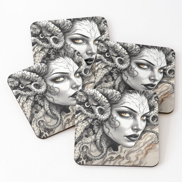 Item preview, Medusa’s Gaze: The Petrifying Curse - KILLERCULT designed and sold by KillerCult.
