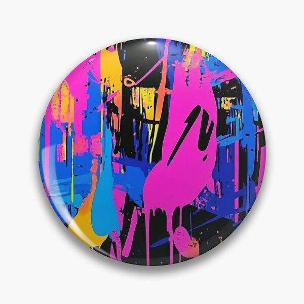 Item preview, Futuristic Graffiti Chaos designed and sold by MidArtForge.