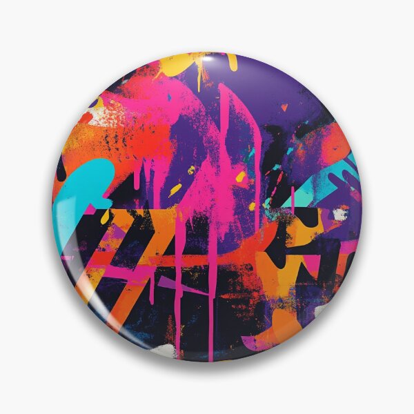 Item preview, Futuristic Graffiti Chaos designed and sold by MidArtForge.