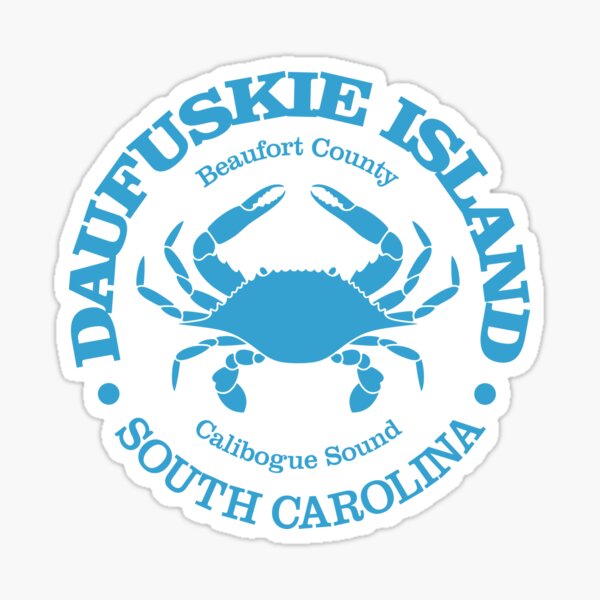 Daufuskie Island (crab) Sticker