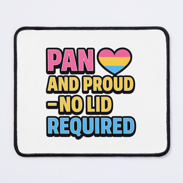 Item preview, PAN and Proud – Bold Pride Illustration designed and sold by Haus Of Sin.