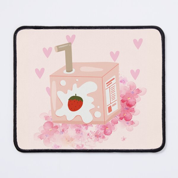 Item preview, Delicious strawberry milk in a drinking sachet designed and sold by LiskoDesign.